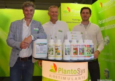 PlantoSys sees that the biostimulants market is heading in the right direction. Pictured: Alwin Scholten, Alfredo Weel and Joël Cornielje.